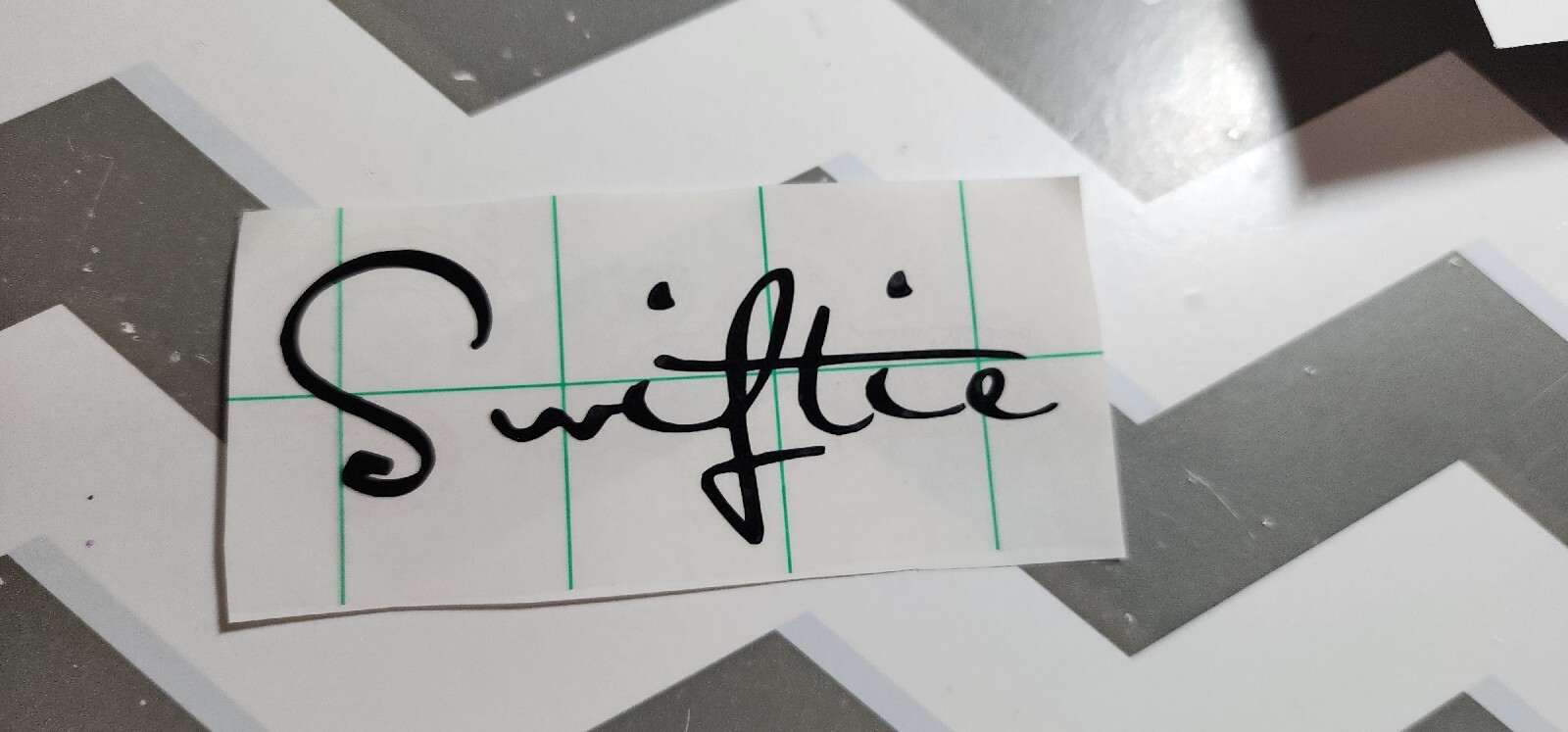 T aylor Swi ft, Swif.tie in satisfaction font, Computer/Car/Cup Vinyl Decal 2×4