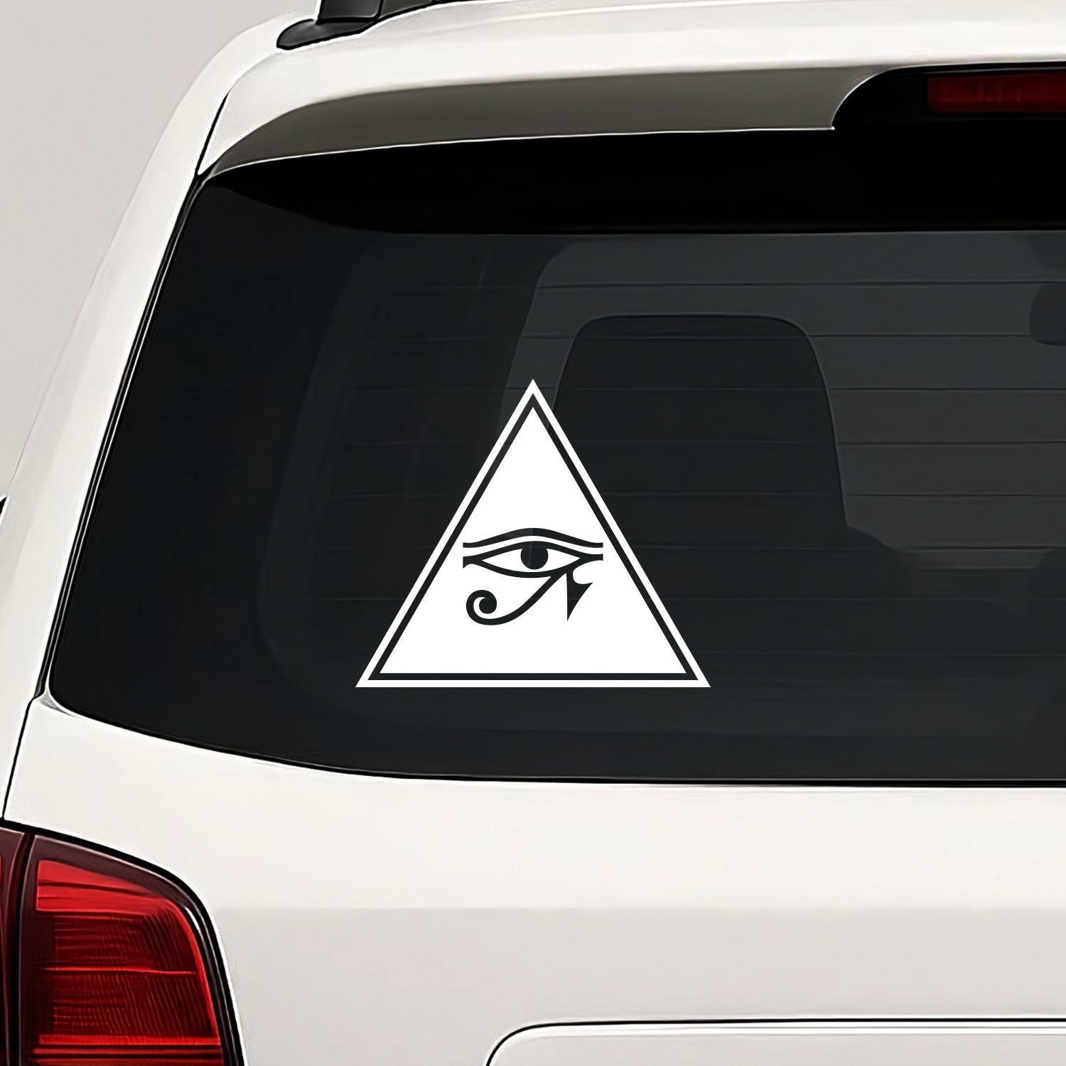 Eye of Ra Triangle Vinyl Die Cut Decal Sticker – Egyptian Sun Protection