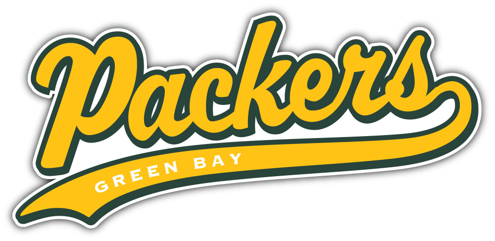Green Bay Packers NFL Sport Car Bumper Sticker Decal ”SIZES”