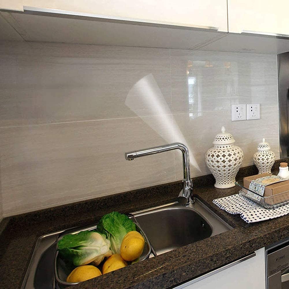 Kitchen Backsplash Wallpaper Stickers Clear Wall Protector Can Endure High Te…