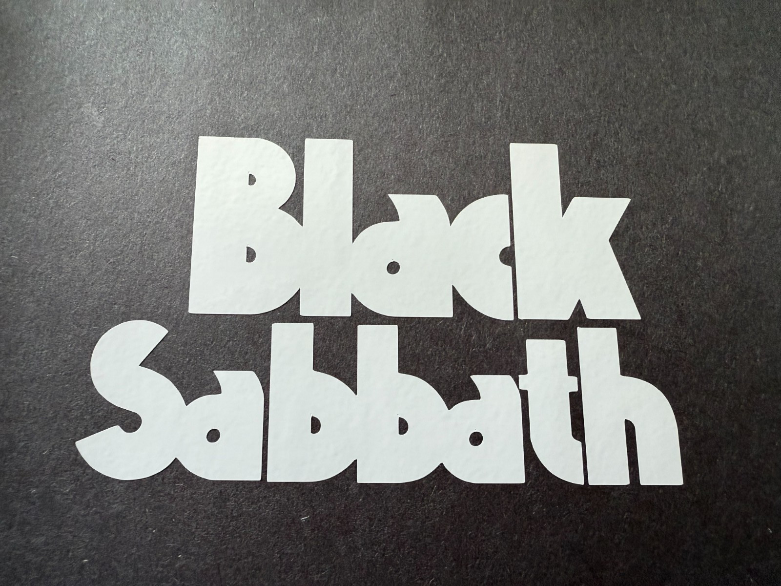 OZZY OSBOURNE BLACK SABBATH VINYL STICKER DECAL