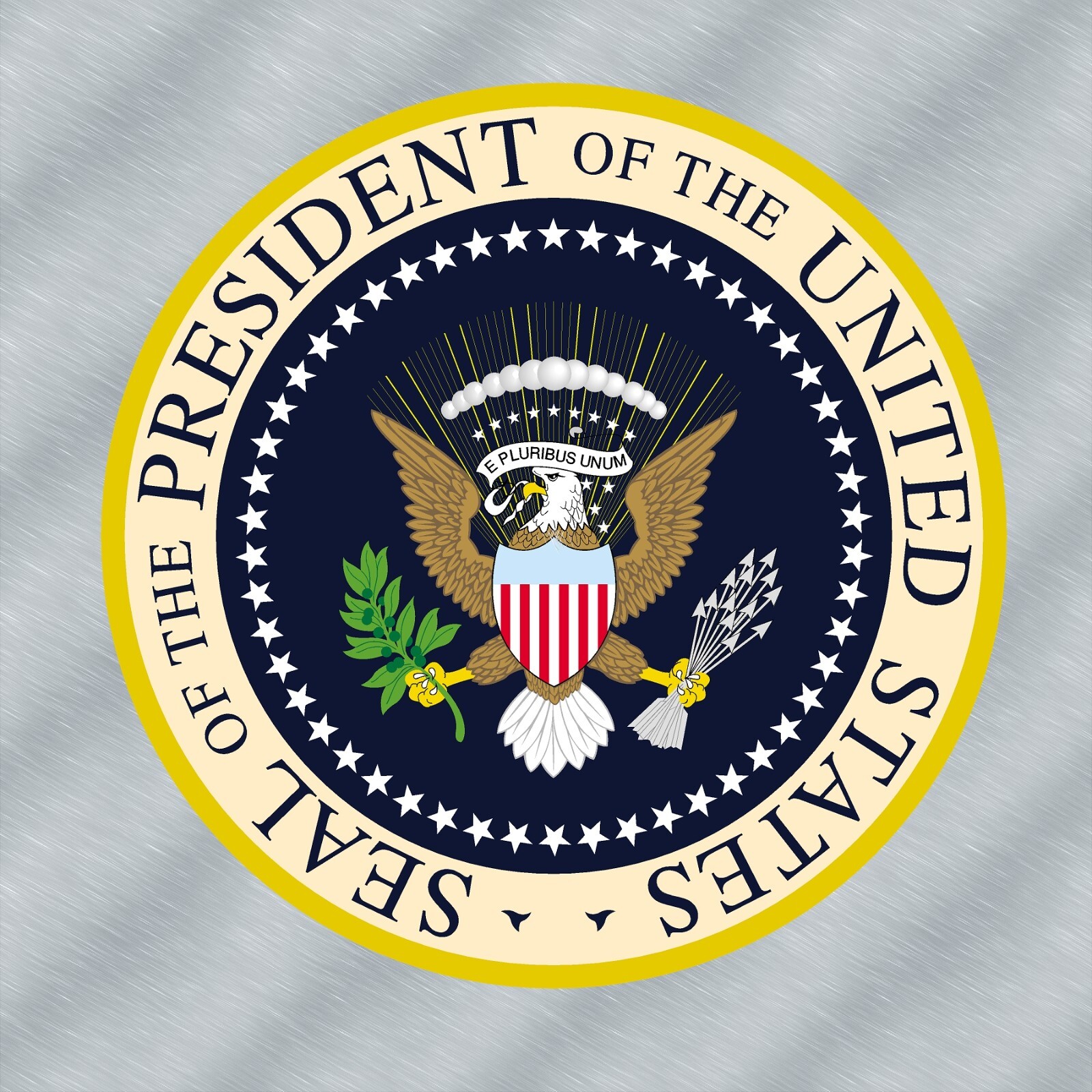 Presidential Seal Laminated Sticker Choose from 2″, 3″, 4″, 5″ or 6″ Sizes