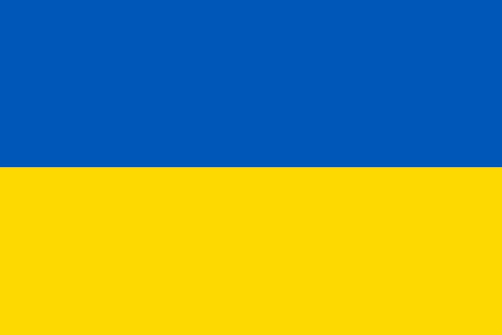 STICKER Ukraine FLAG vinyl waterproof sticker