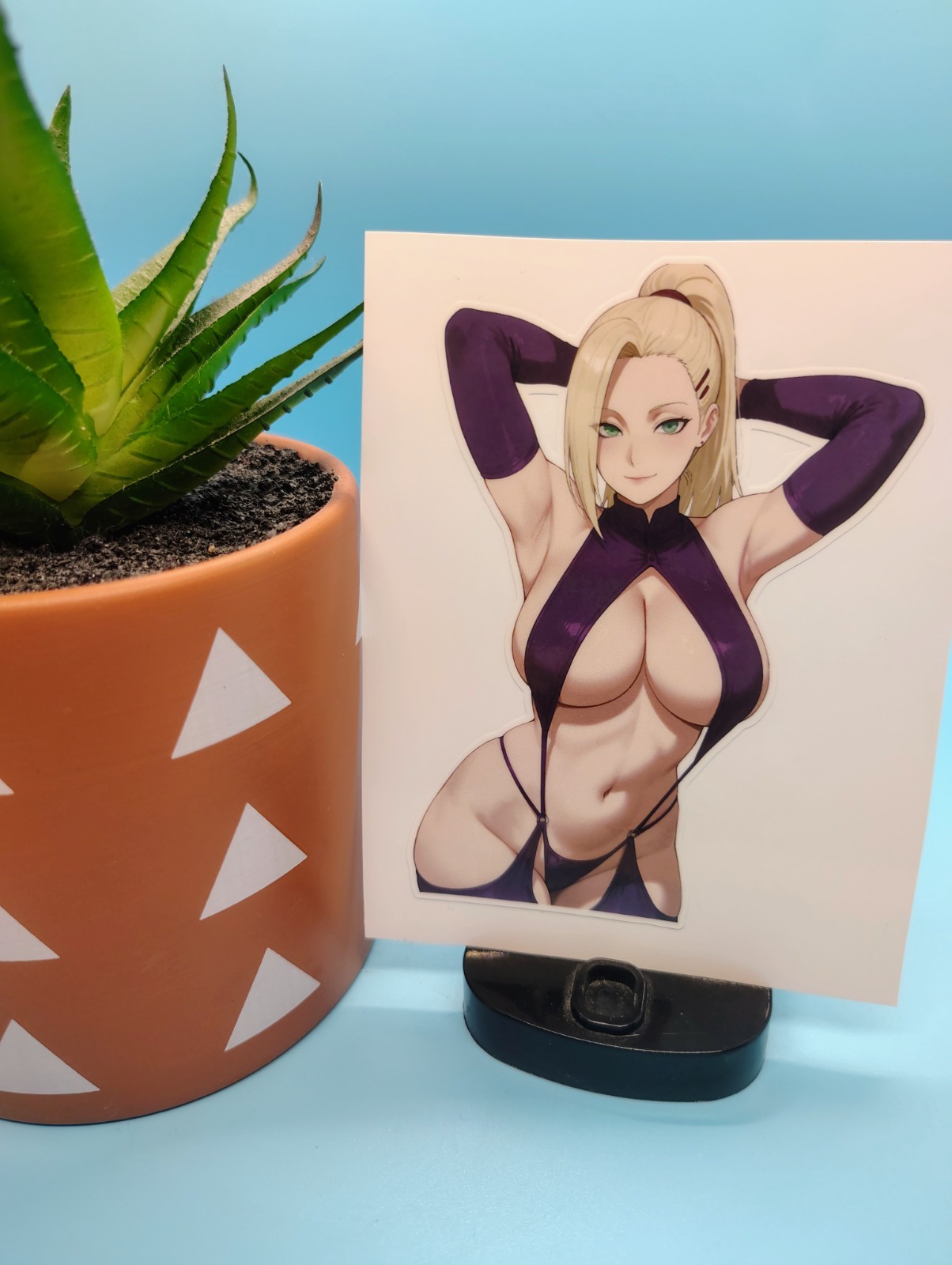 (4.5 Inches) Ino Yamanaka (Oppai #2) Water-Resistant Vinyl Sticker