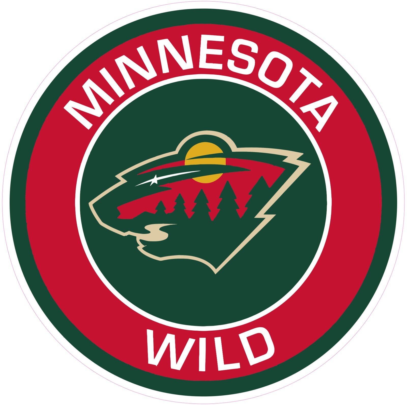 Minnesota Wild Hockey Vinyl Decal Sticker Car Truck Bumper Laptop Tumbler Mug