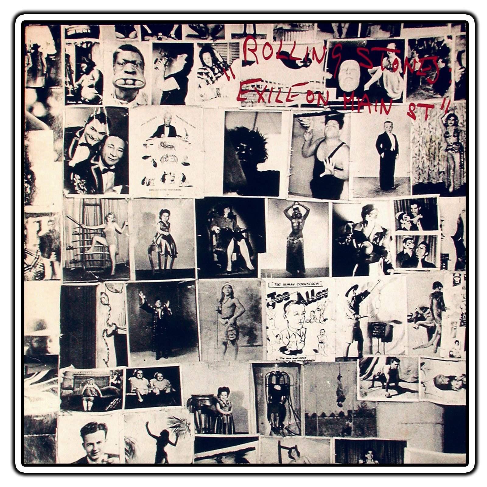 The Rolling Stones – Exile On Main St. Album Sticker Waterproof Vinyl Decal