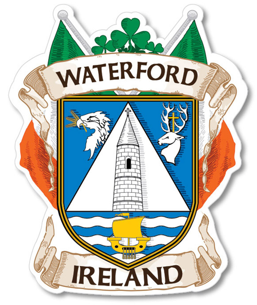 County Waterford Ireland Irish Decal Sticker