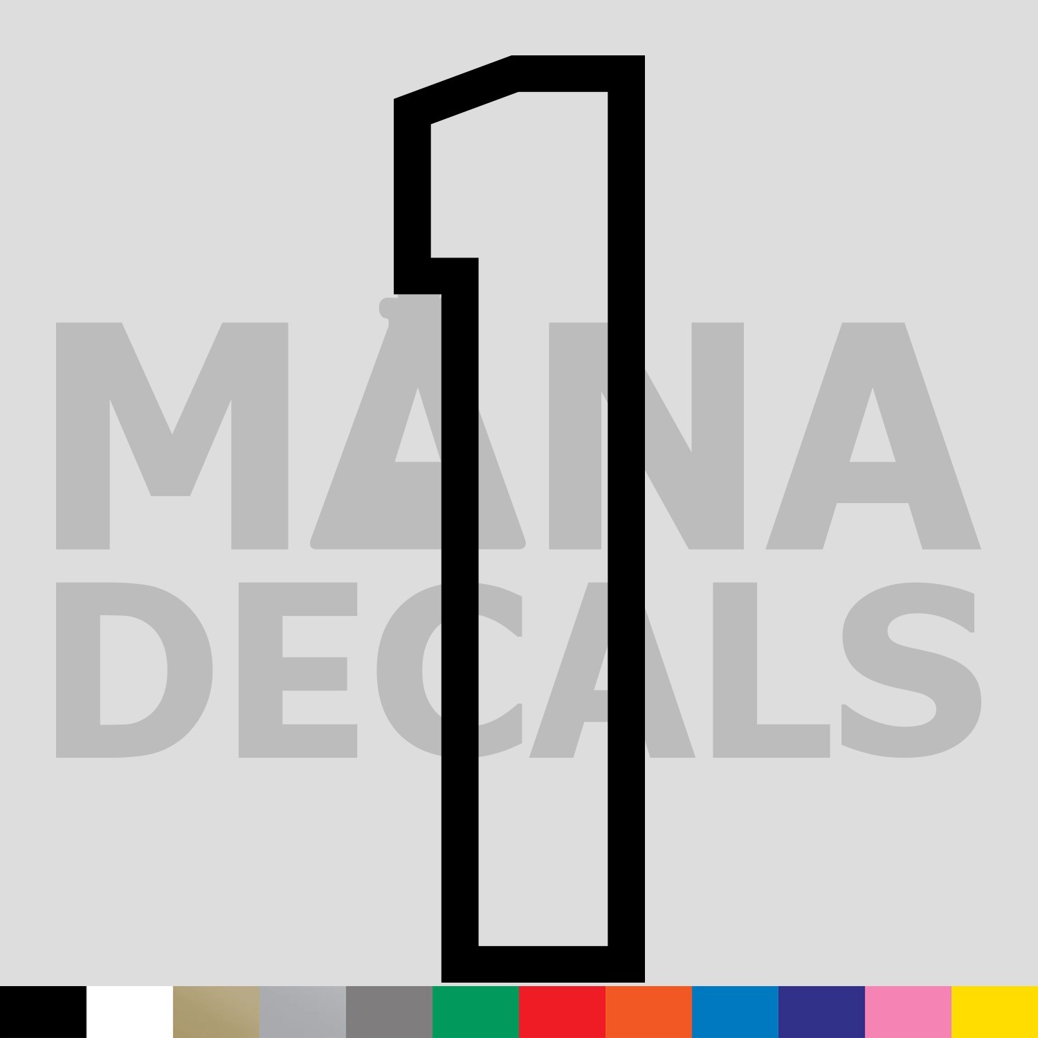 Number One 1 Vinyl Die Cut Decal Sticker – Jersey Sport Varsity Outline