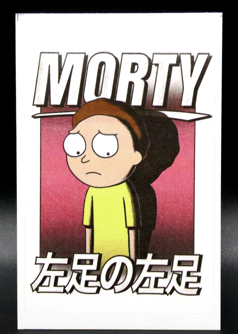 Rick and Morty Officially Licensed Sticker Vending Decal Cartoon Funny