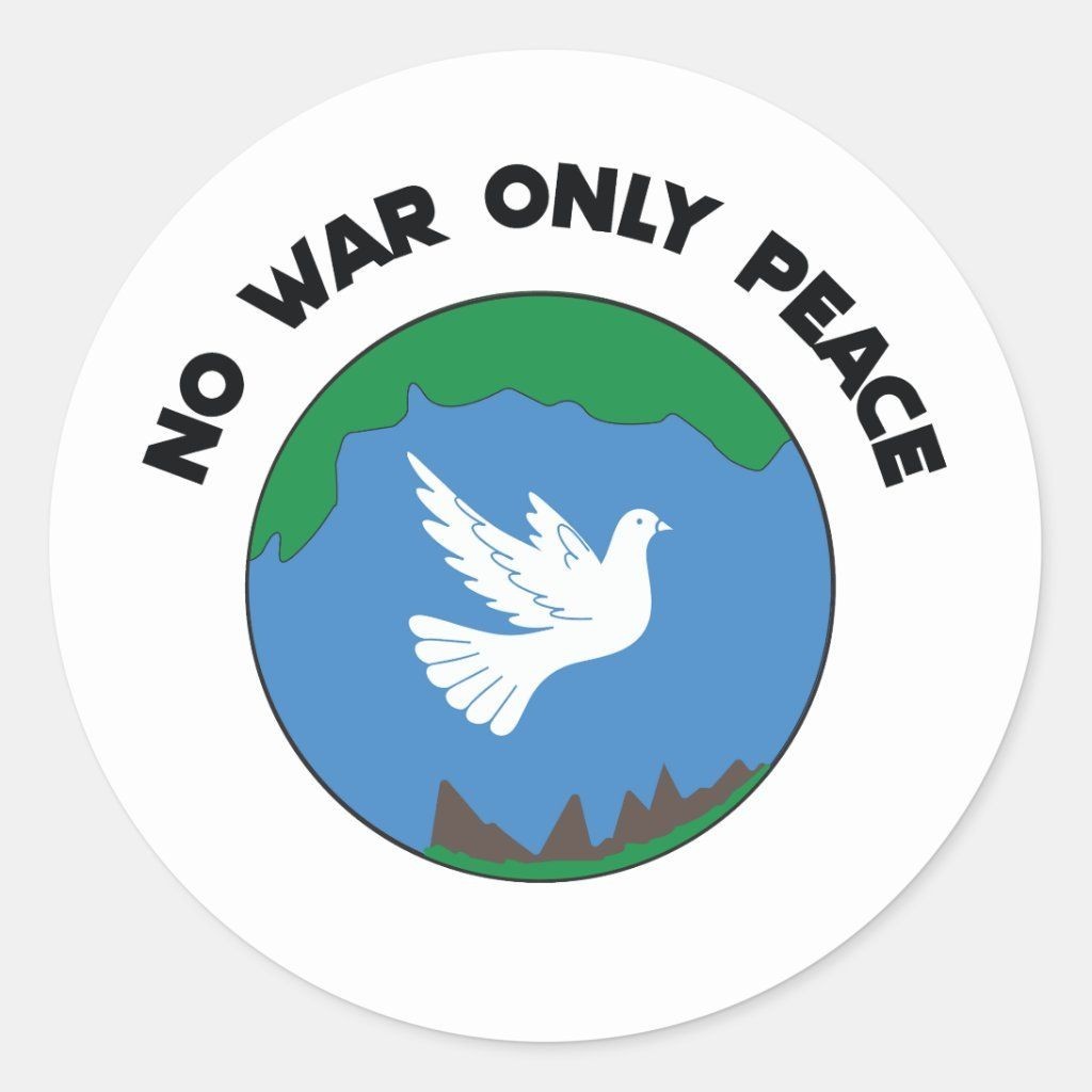 One Love Sticker | Peace & Unity Decal | Hippie Reggae Style Vinyl Sticker