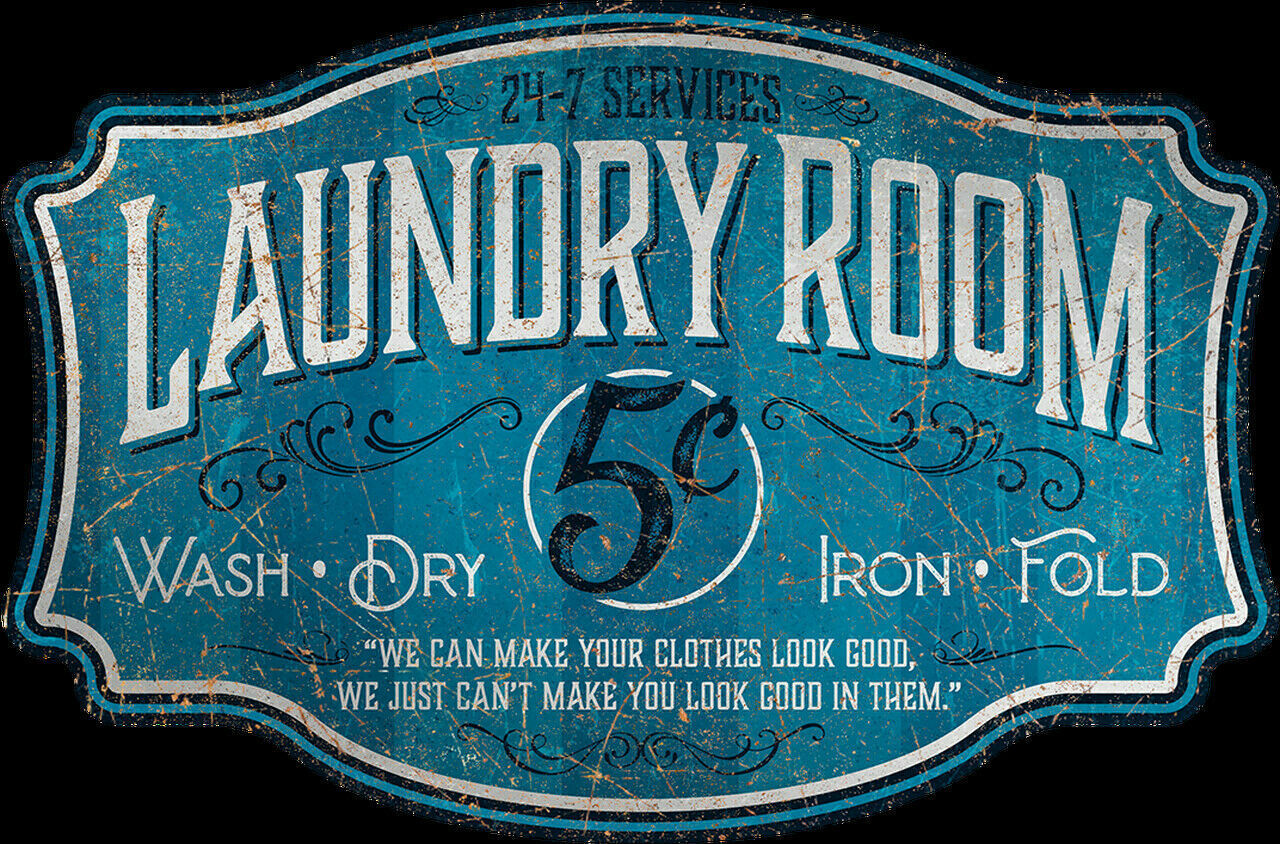 Laundry Room Vinyl Decal Sticker Waterproof