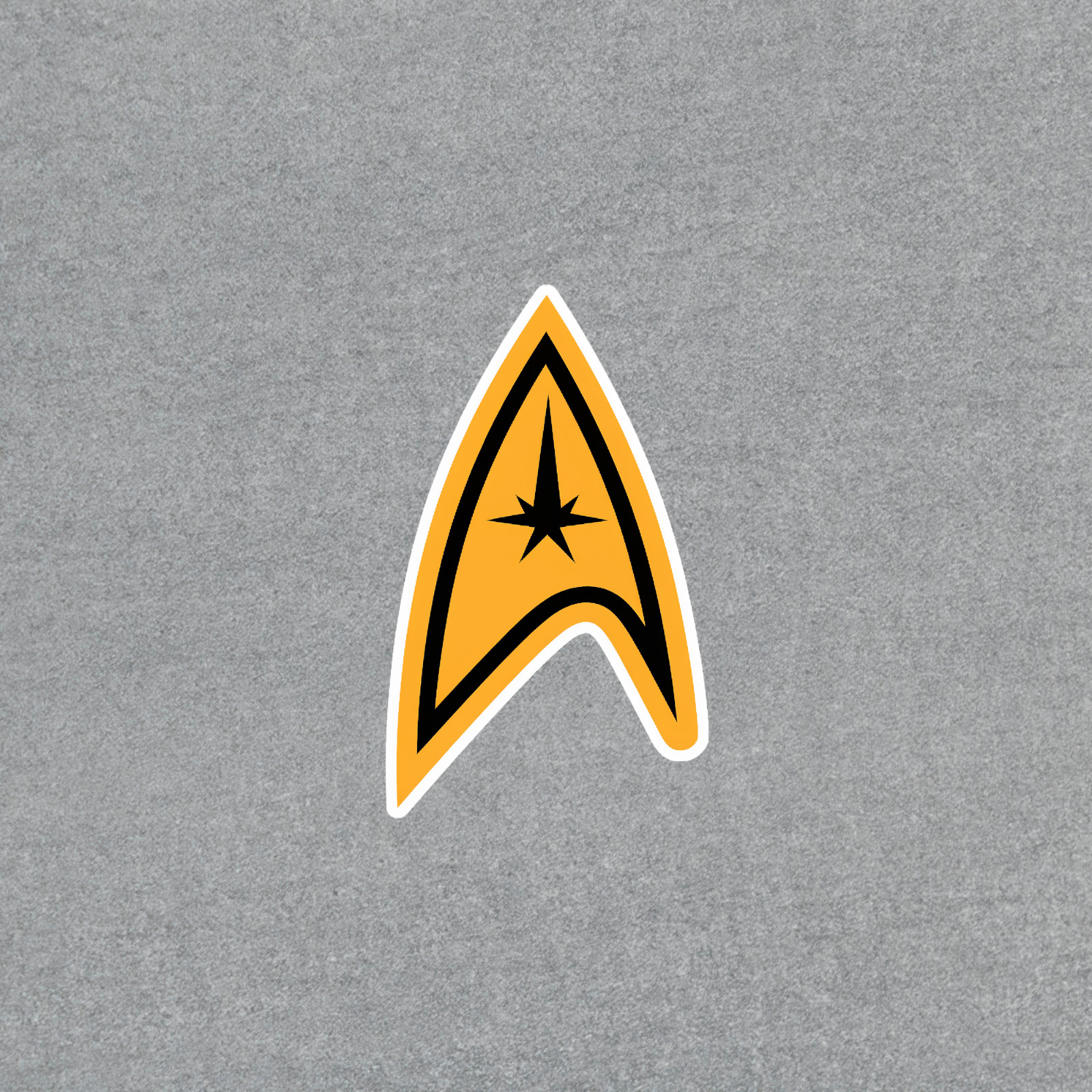 Star Trek Command Insignia Sticker – Starfleet Logo Decal for Trekkies #3630