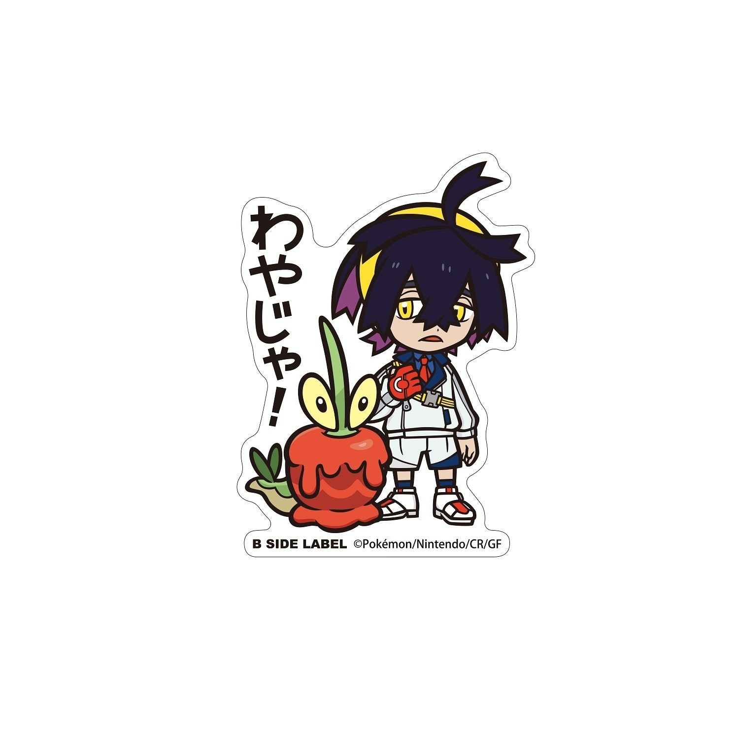 Pokemon Center B-Side Label Sticker – Trainer Kieran Dipplin 2.6in Paldea 1011