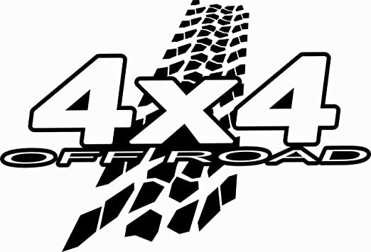 Vinyl Decal – 4X4 Off Road (Tire Track)