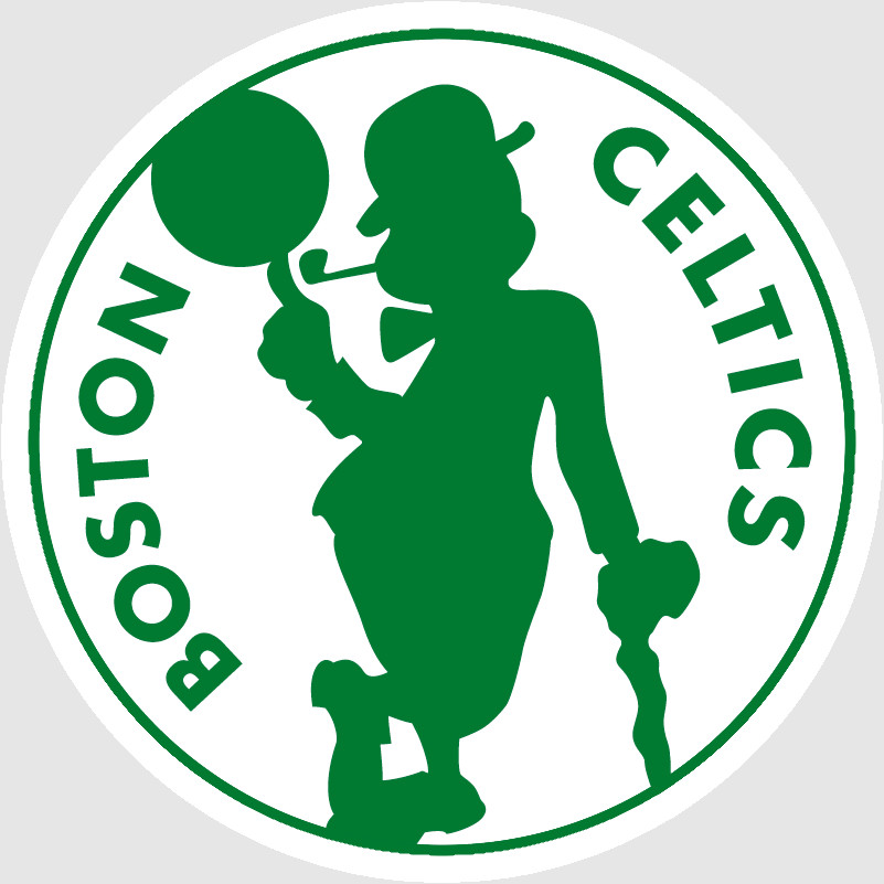 Boston Green White Basketball Weather Resistant Vinyl Sticker/Decal 10