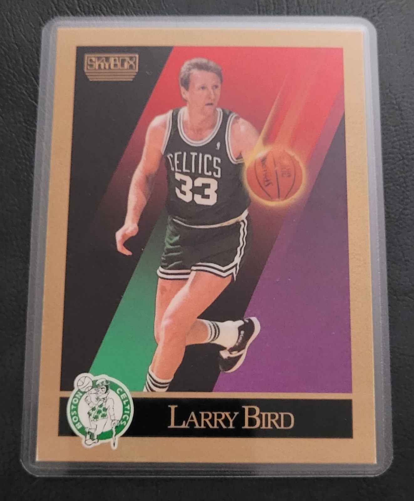 Larry Bird Basketball Card HOF Fridge/Locker/Cabinet Laminated Magnet