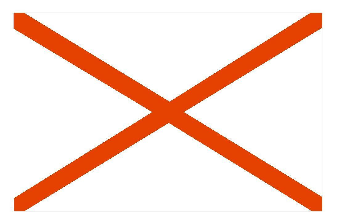 Alabama State Flag Sticker Decal F11