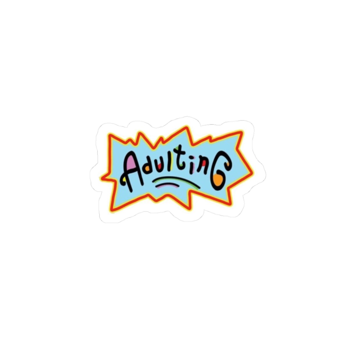 Adulting Rugrats – Sticker