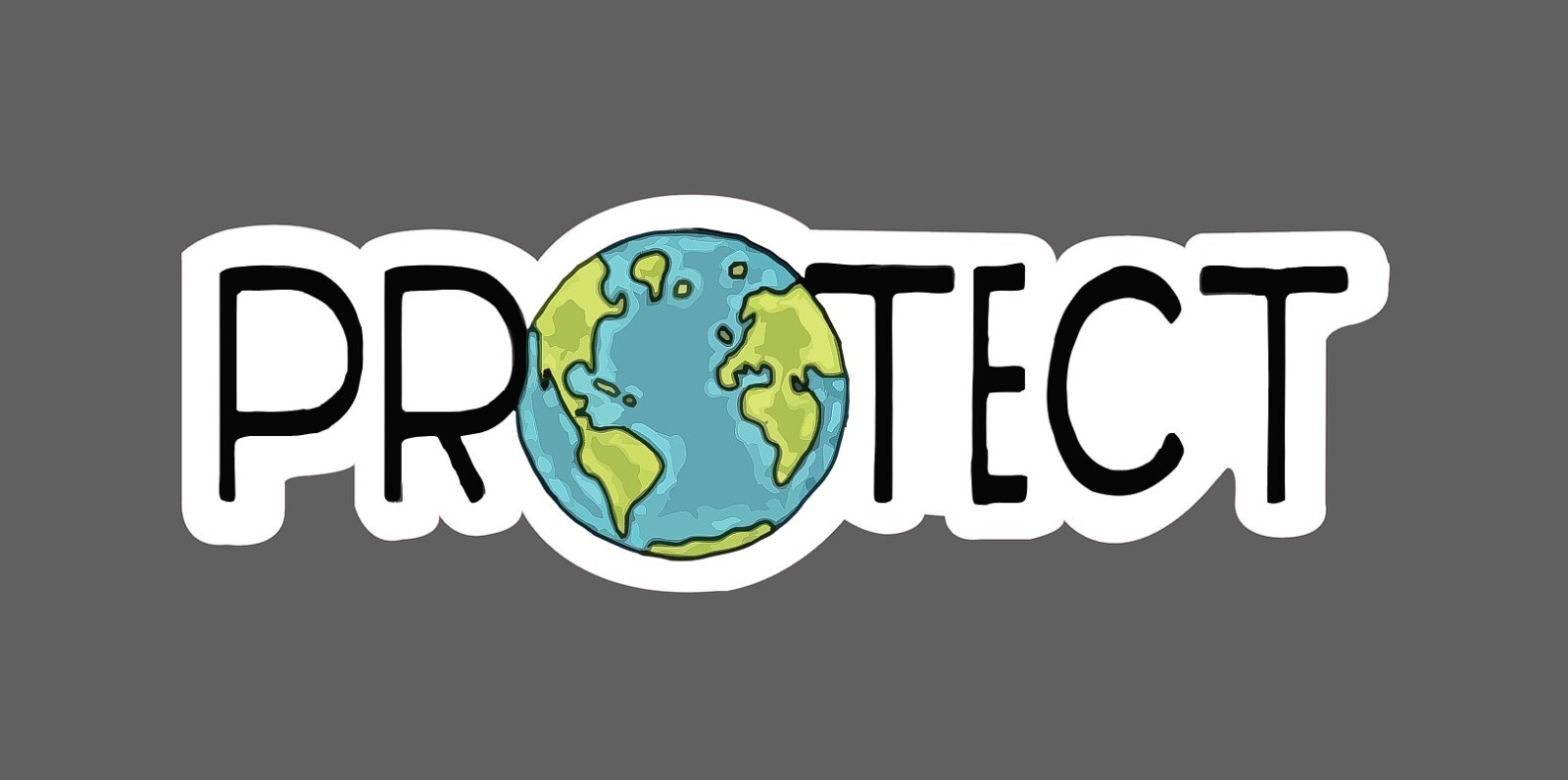 Protect Earth Sticker Duty Waterproof