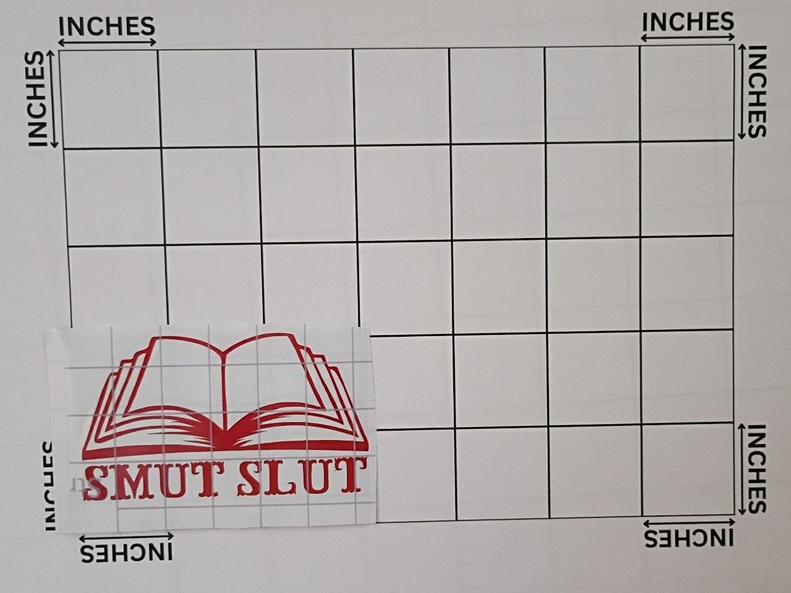 Smut reader Vinyl Decal romance book Sticker Car Window Laptop Decals 3 in