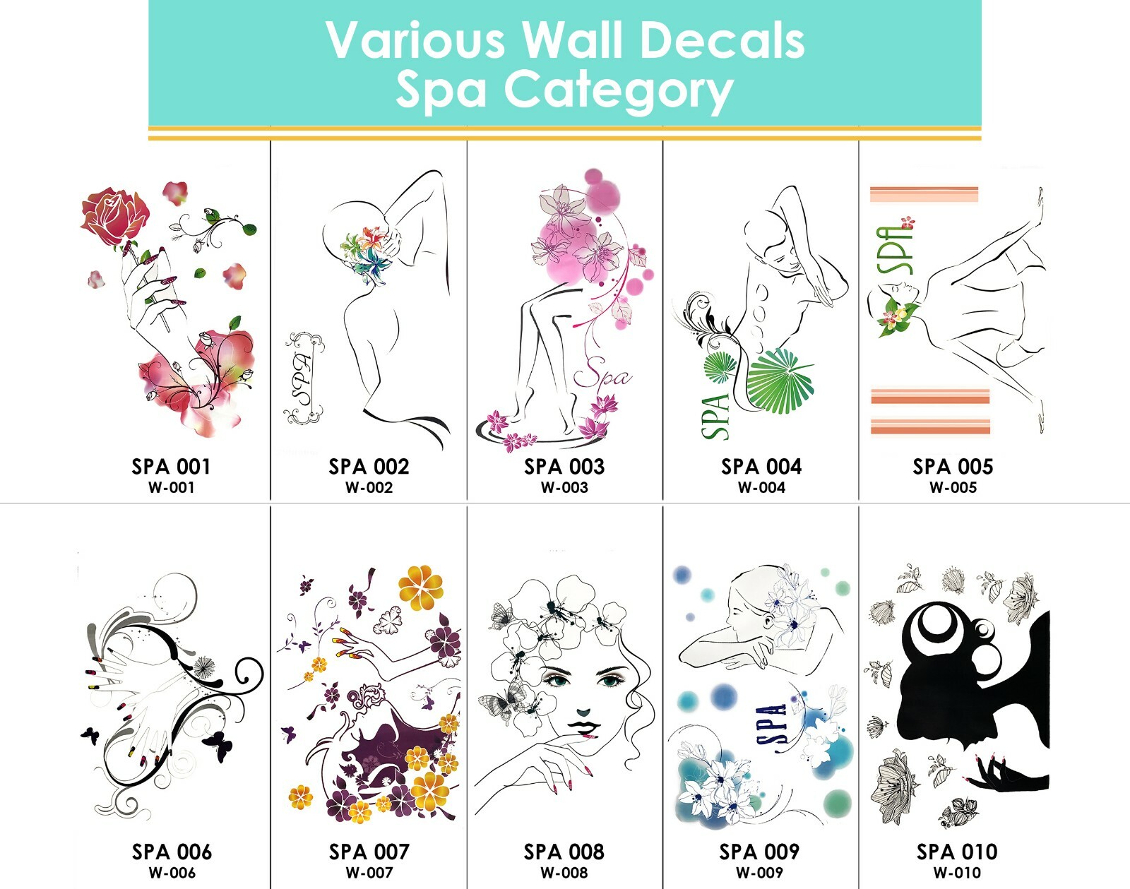 Easy Peel and Stick DIY Wall Decal Adhesive Sticker for Home, Office, Workplace