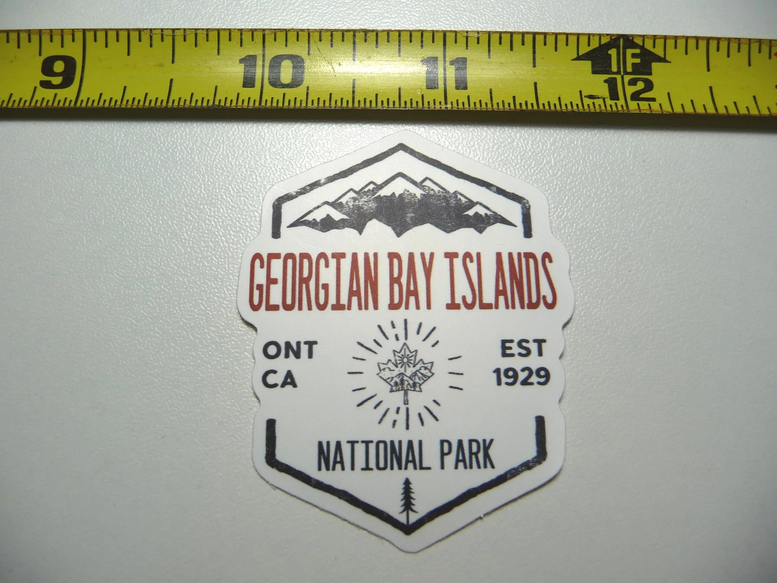 GEORGIAN BAY ISLANDS NATIONAL PARK ONTARIO #2 SMALL STICKER DECAL HIKING CAMPING