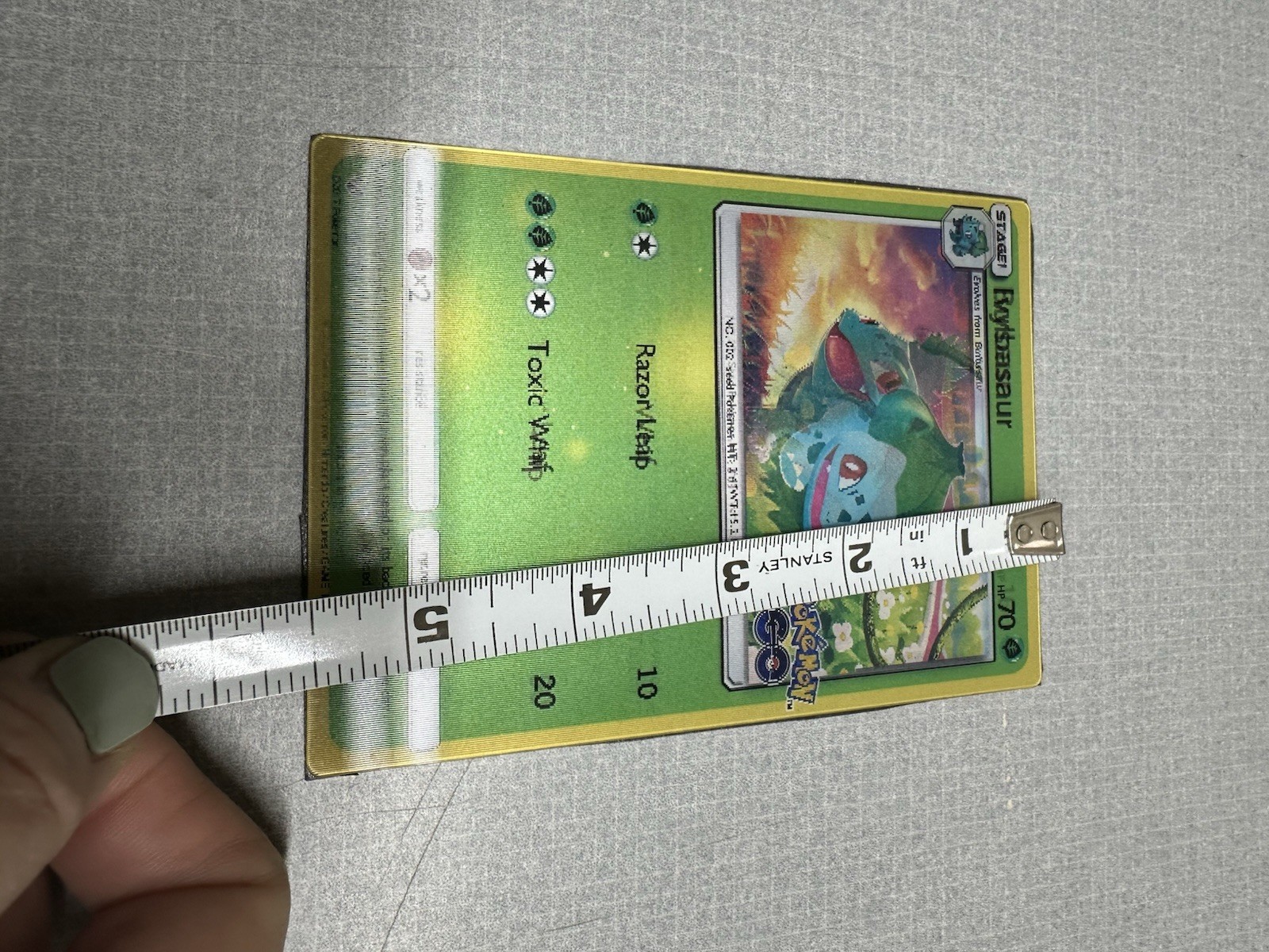 Pokemon 3D Lenticular Motion Magnet Bulbasaur Ivysaur Venusaur