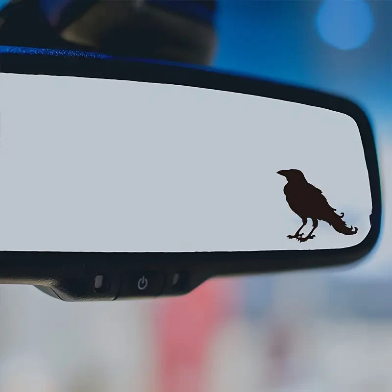 BLACK RAVEN/CROW DECALS STICKERS PATCHES LAPTOP CARS TRUCK WINDOW