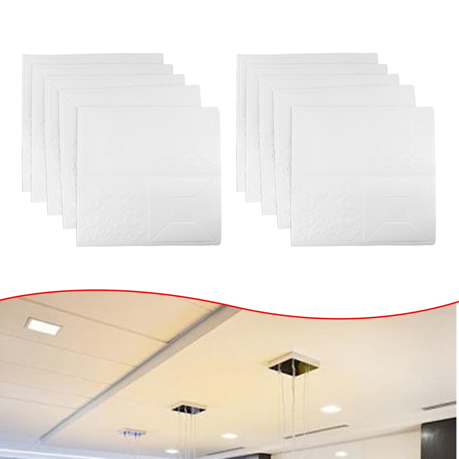 Wall Sticker Stickers 3D Effect Bedroom Easy Installation Easy To Install