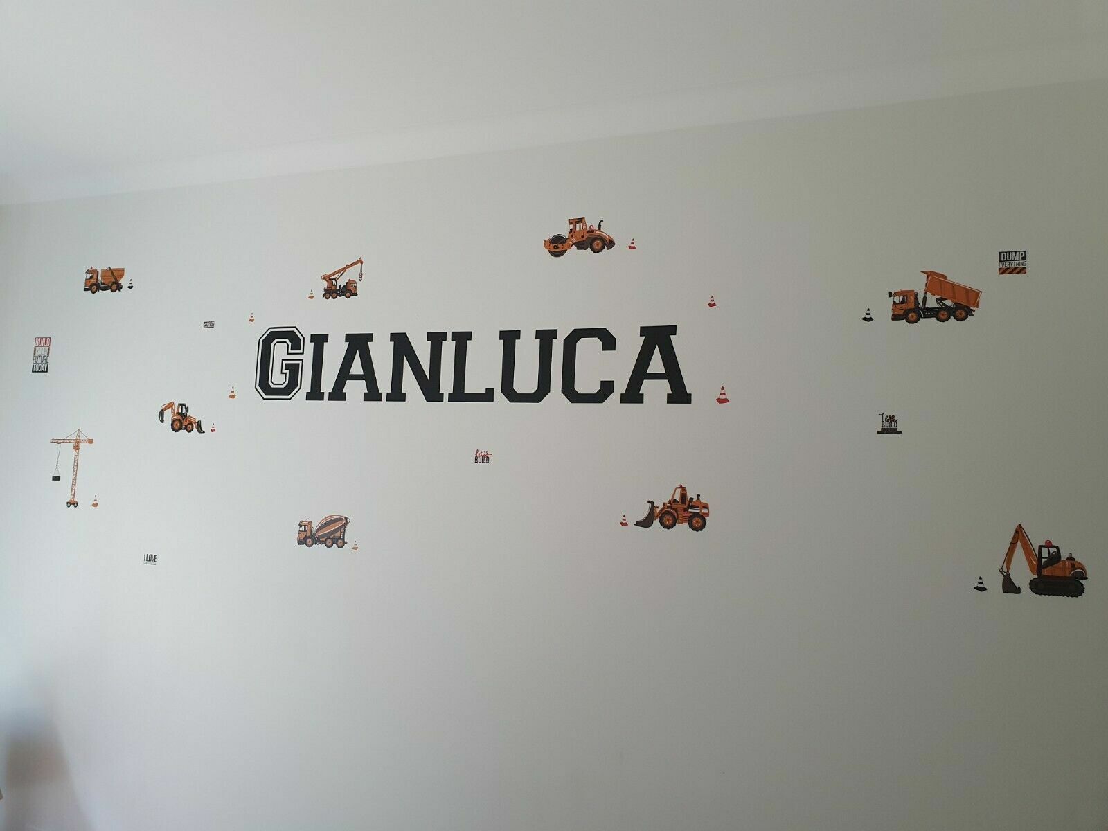 Custom Name Wall Door Sticker Personalized Matt Removable Gloss Permanent Decal