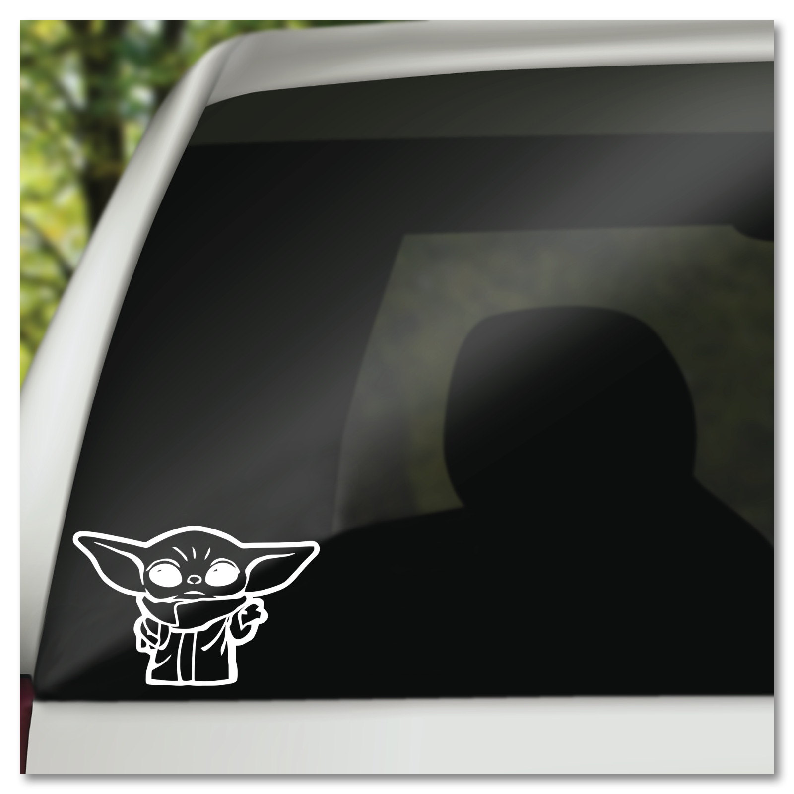 6″ Grogu The Child Baby Yoda The Mandalorian Star Wars Vinyl Decal Sticker