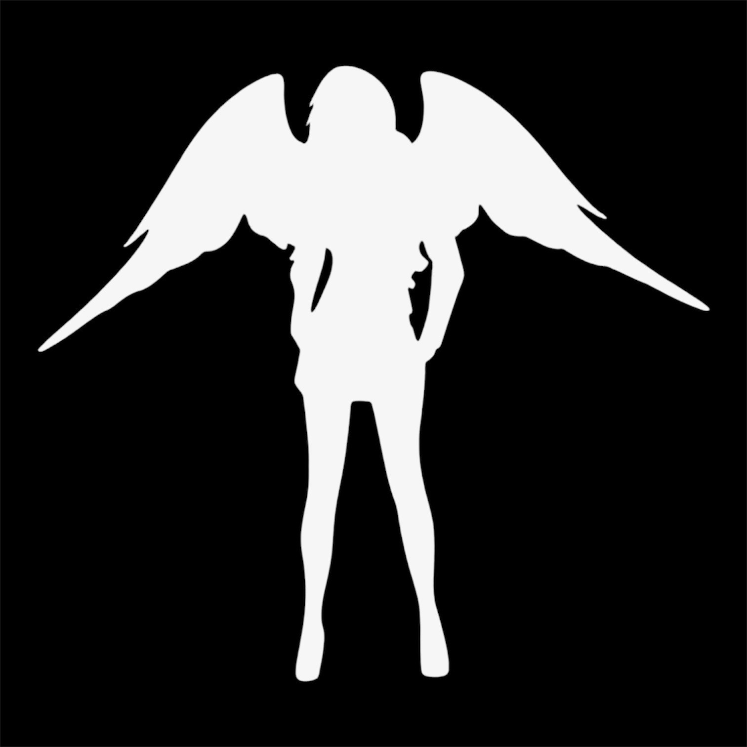 SexyAngel # 1 Decal for car Windows Laptops most Smooth Surfaces