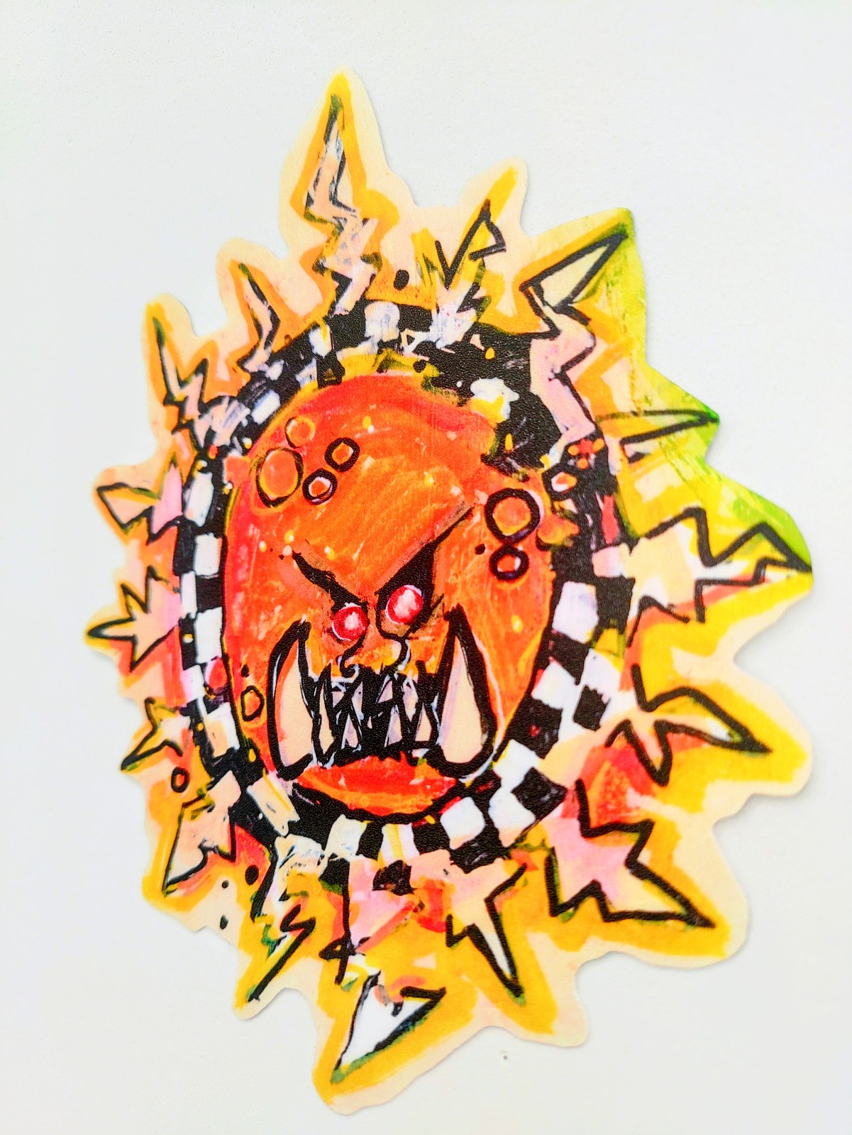 EVIL SUNZ, Warhammer 40k Ork Clan Vinyl Sticker – 5 Inch Weatherproof Decal