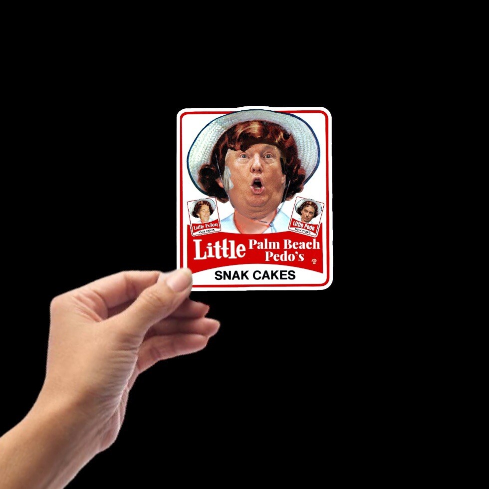 Anti Trump Funny Sticker