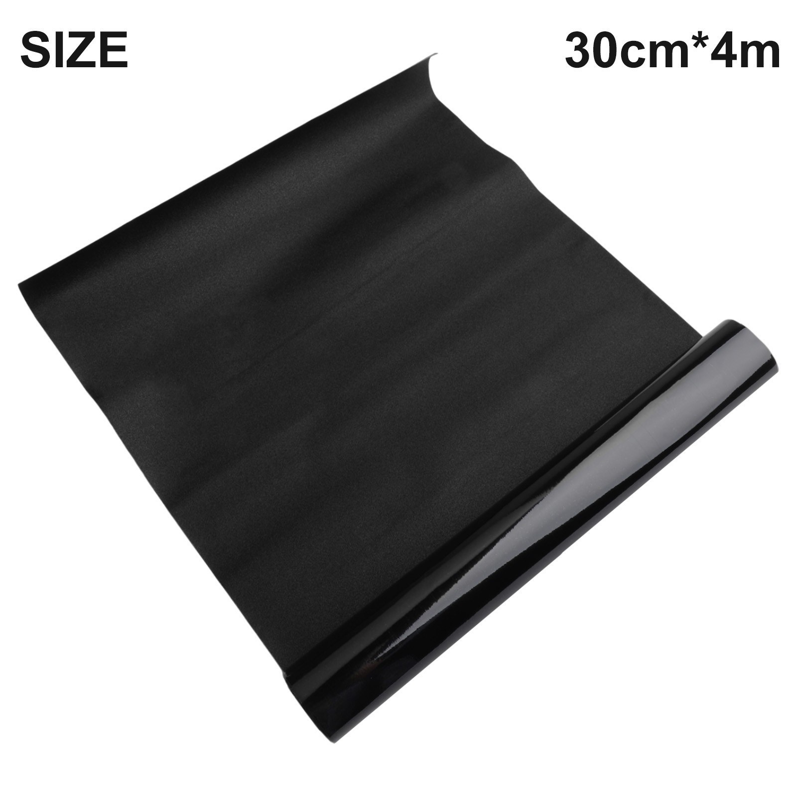 PVC Black Glass Film for Kitchens and Bathrooms Easy Installation