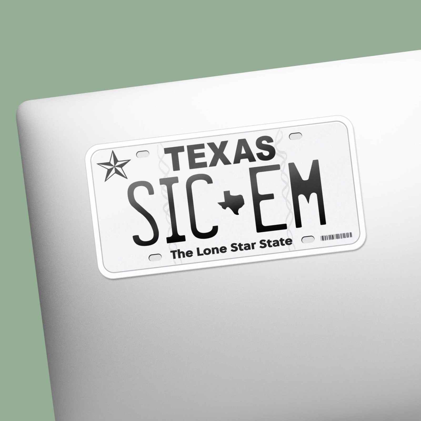 Texas License Plate Sticker – Choose from 50+ TX Cities