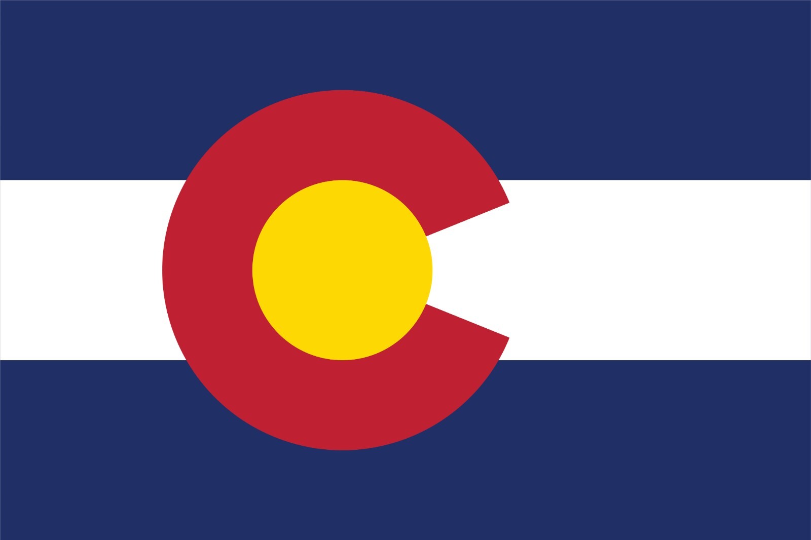Colorado State Flag Vinyl Decal Sticker Car Truck Bumper Laptop Mug Tumbler