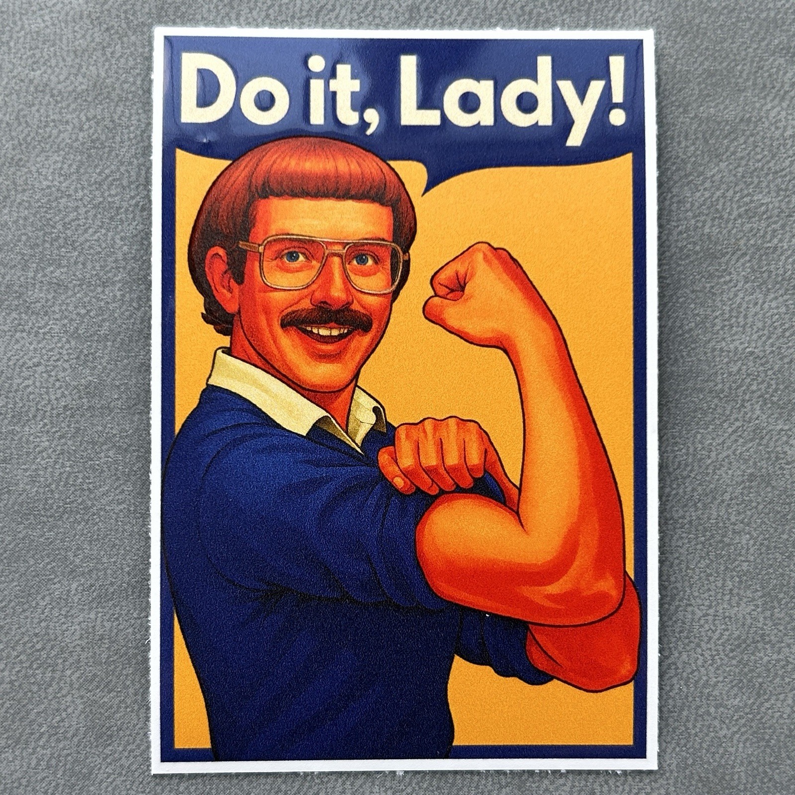 Chit “Do It Lady” Sticker 3” Vinyl Funny Jay Renshaw Comedy