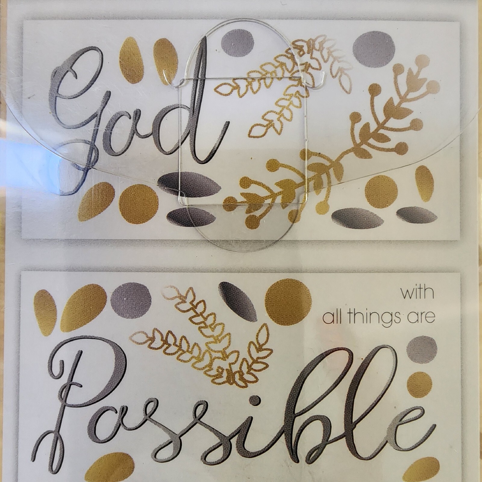 Home*Inspirational Quotes*Wall Decal*Vinyl Sticker*Art Decor*WITH GOD ALL THINGS
