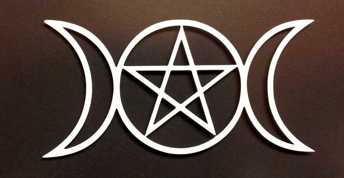 Triple Goddess Pagan Wiccan 5 1/2″ Inch Vinyl Decal Window, Car, Truck, Sticker