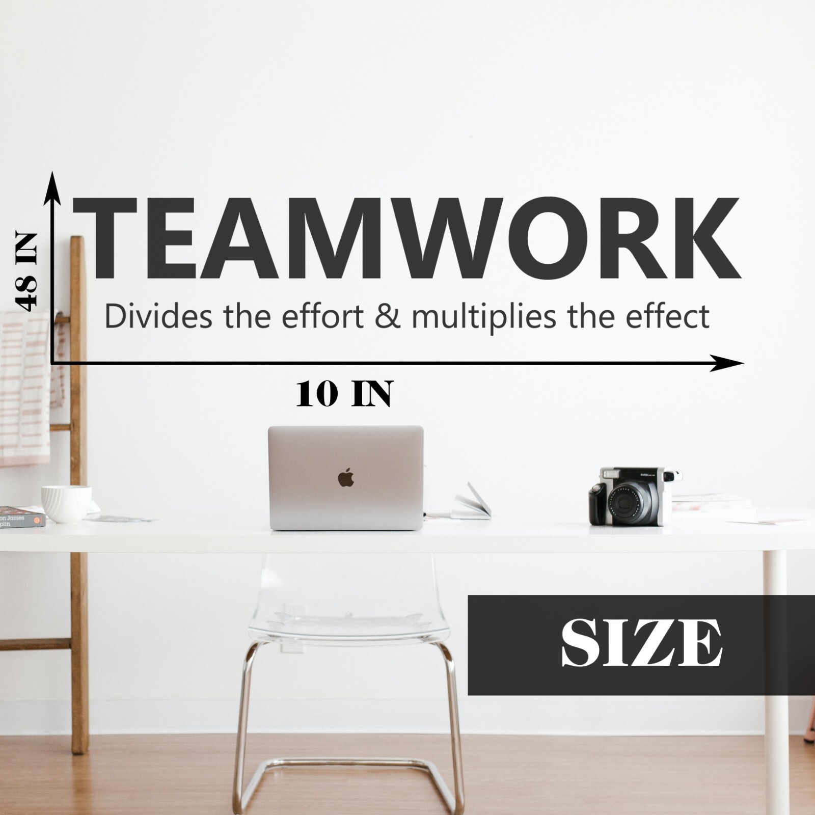 Teamwork Motivational and Inspirational Office Wall Decal Sticker Vinyl Quotes