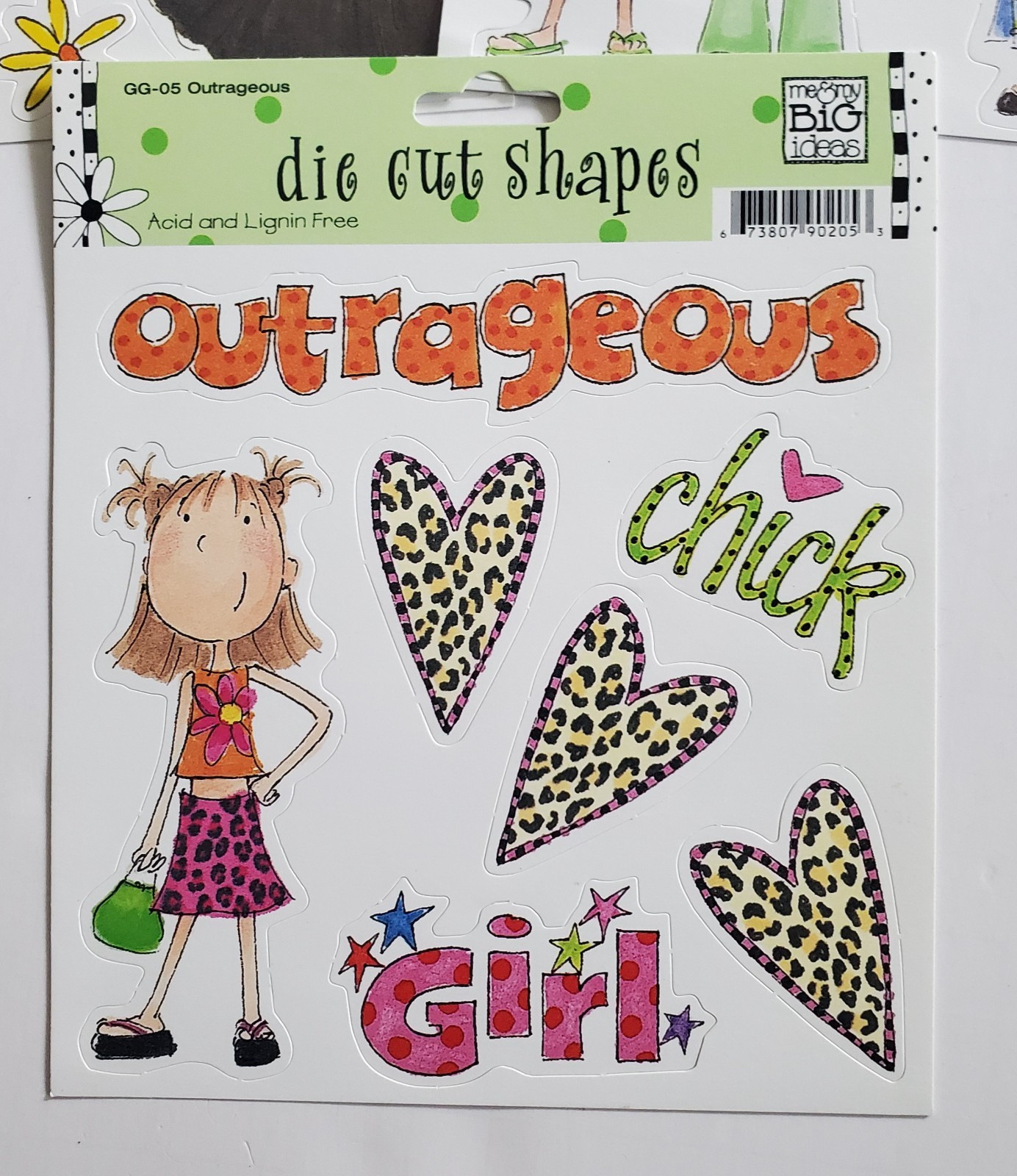 Me & My Big Ideas Die Cut Shapes / Stickers / Scrapbooking / Card Making