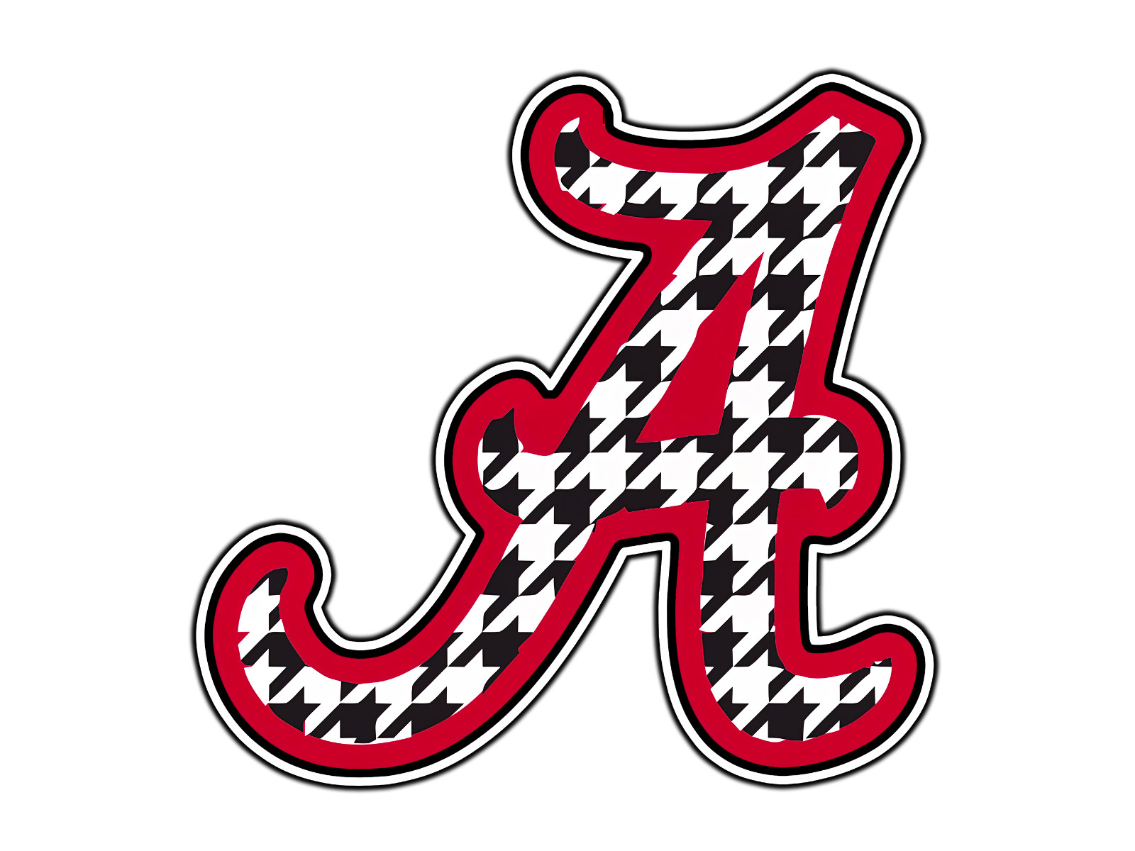 #240 Alabama Crimson Tide A Logo Waterproof Vinyl Sticker Decal Die-Cut