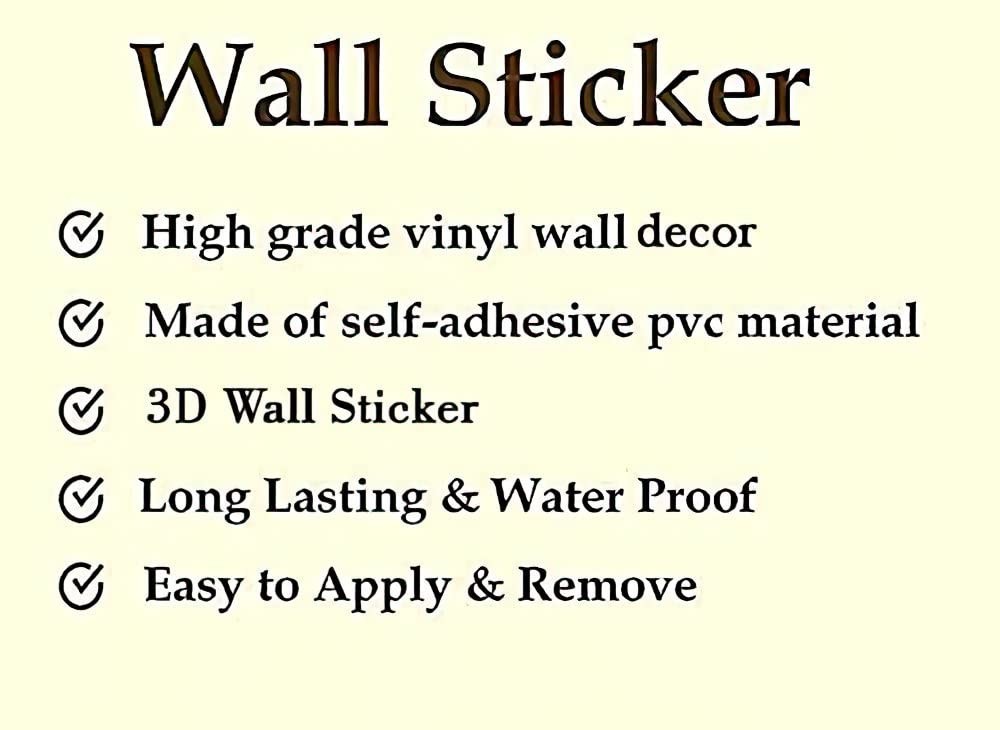 Wall Decor Tom And Jerry 43*50 Cm Vinyl Multicolor Wall Sticker For Home Decor