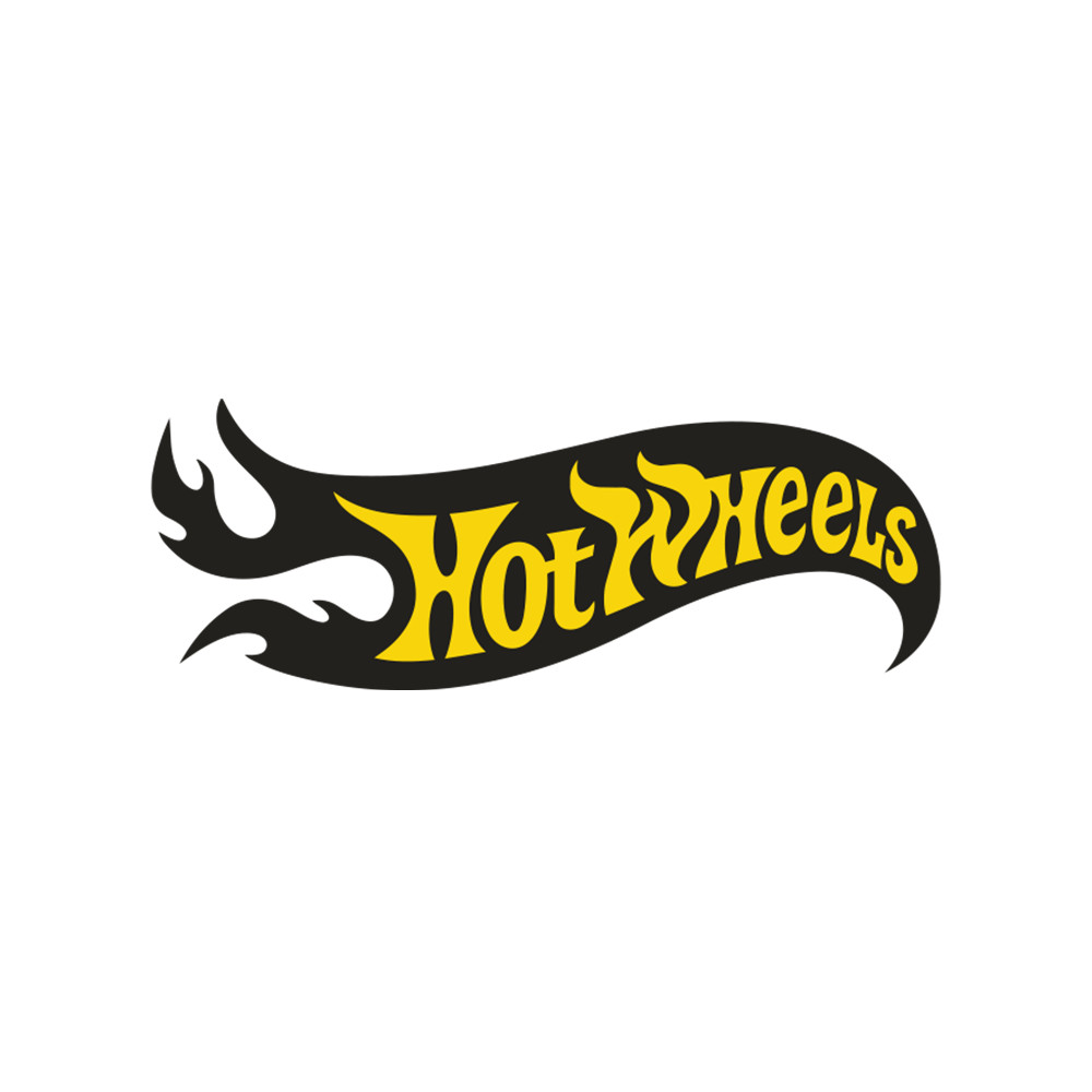 Racing Flame Vinyl Sticker 5 W x 2 H in Decal for Toolbox And Laptop – Yellow