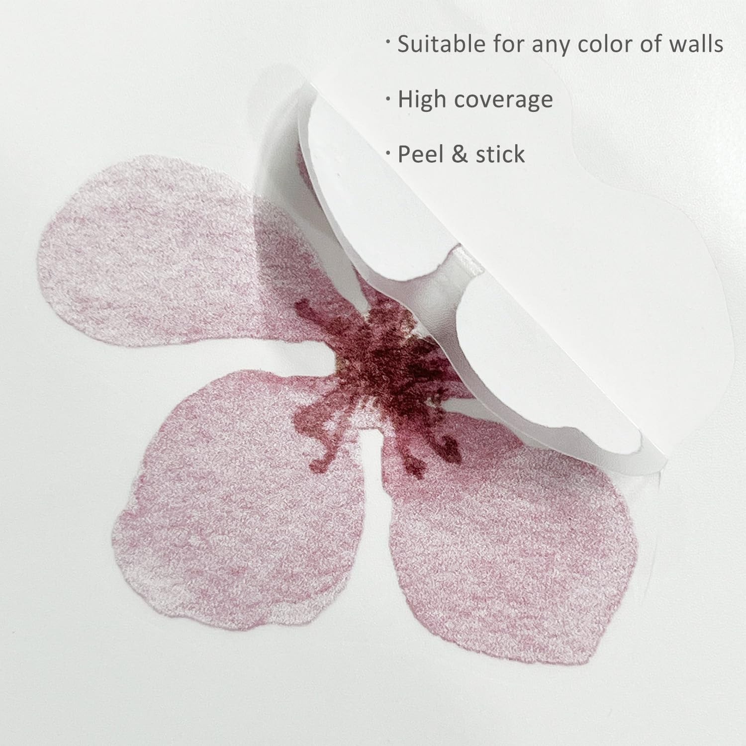 Elegant Peel and Stick Daisy Wall Decor – 72 PCS for an Affordable Room Makeover