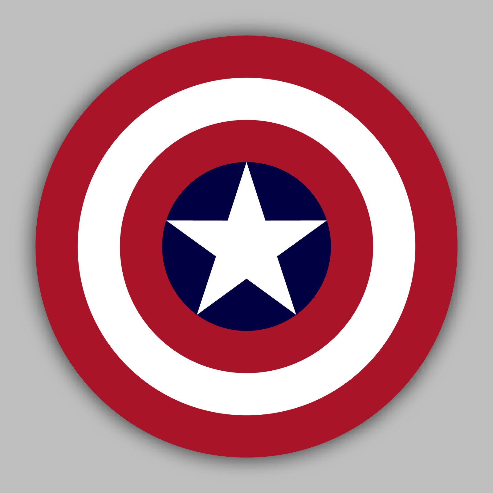 Captain America Vinyl Sticker/Decal – Cartoon – Comic – Avengers – Marvel