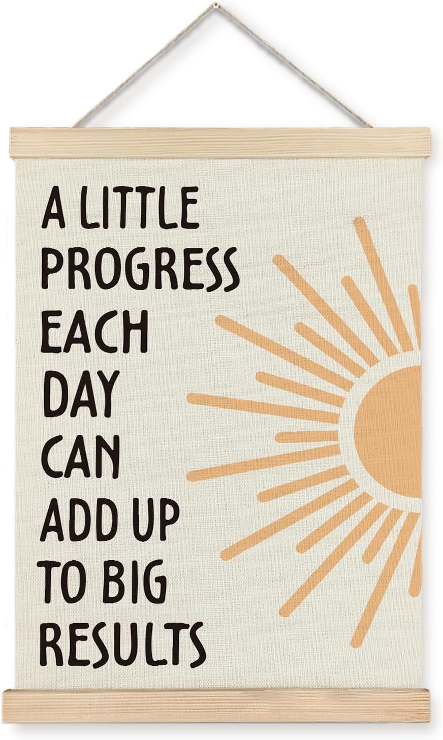 Positive Affirmations Wall Decor, Inspirational Add up to Big Results Office Wal