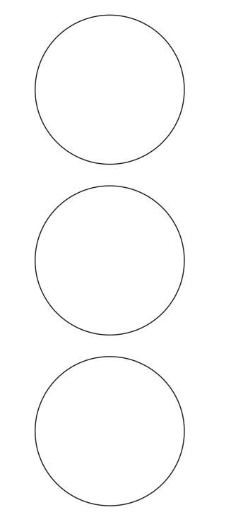 3″ Clear Round Tamper Seal Label Dots Stickers Package Seals 3 Inch Dot