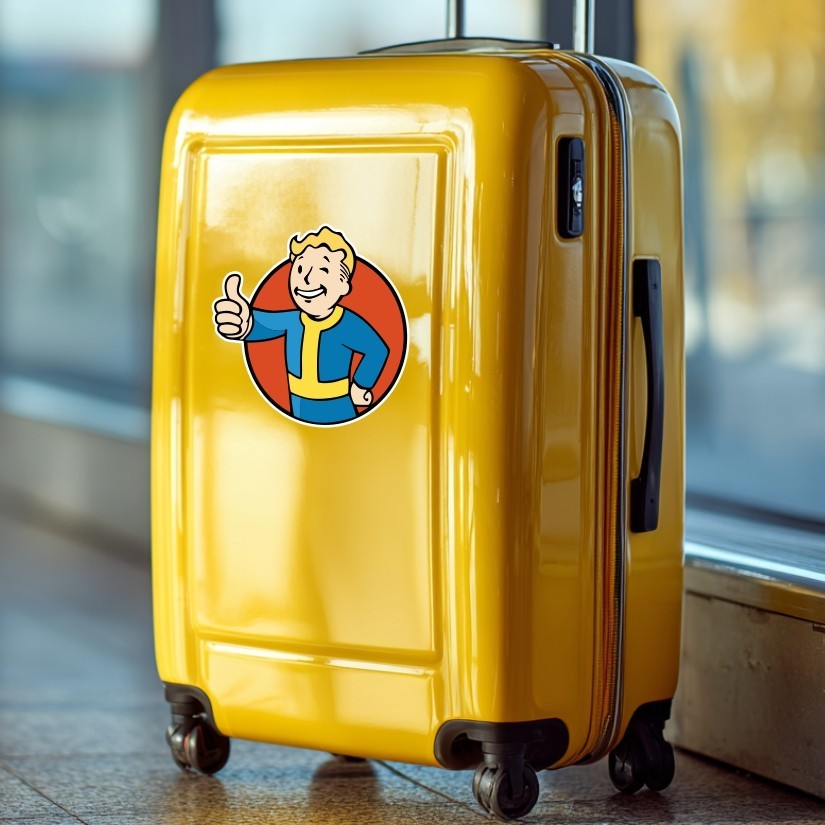Vault Fallout Character Precision Cut Decal